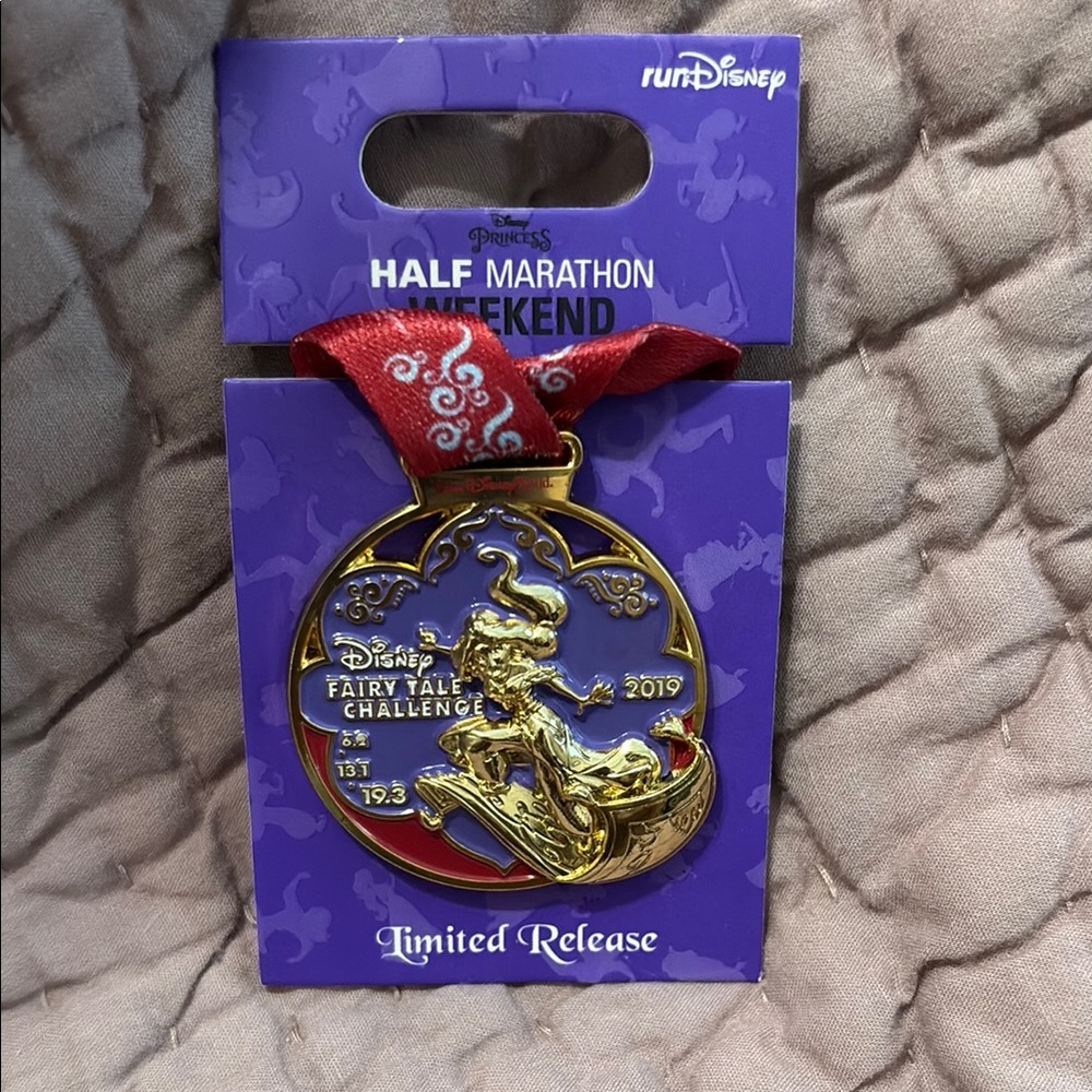 runDisney Fairytale Challenge Race pin